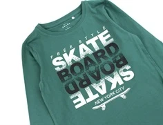 Name It antique green/skate bluse